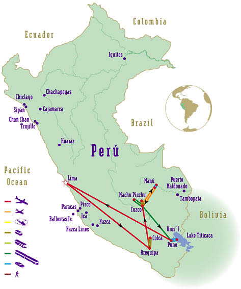 luxury Peru tours travel Machu Picchu